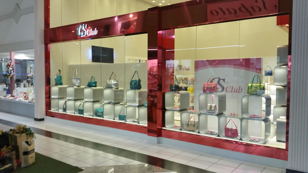 estante de bolsa planejados